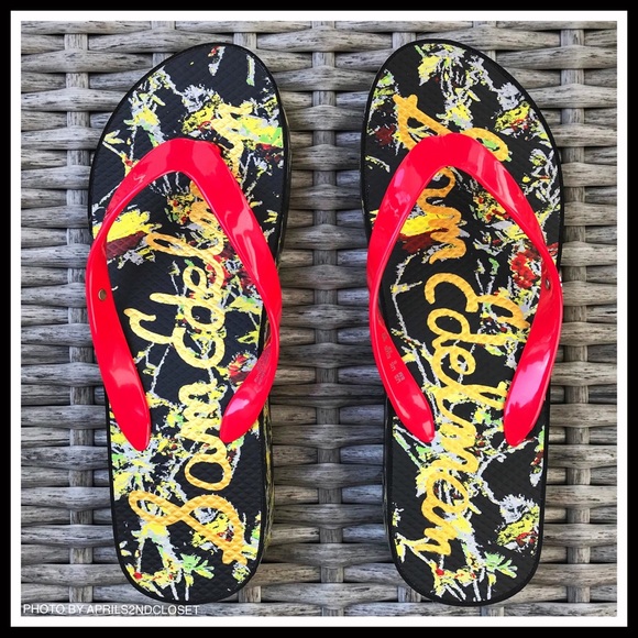 SAM EDELMAN PLATFORM SANDALS - Picture 5 of 8